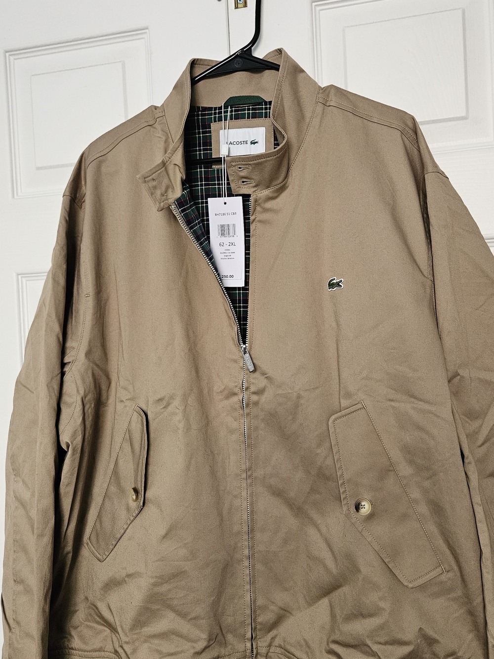Lacoste Men’s Beige Harrington Jacket